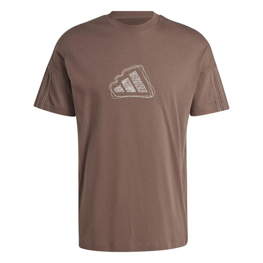 Adidas Originals Season short-sleeve gym Top Mens - Brown